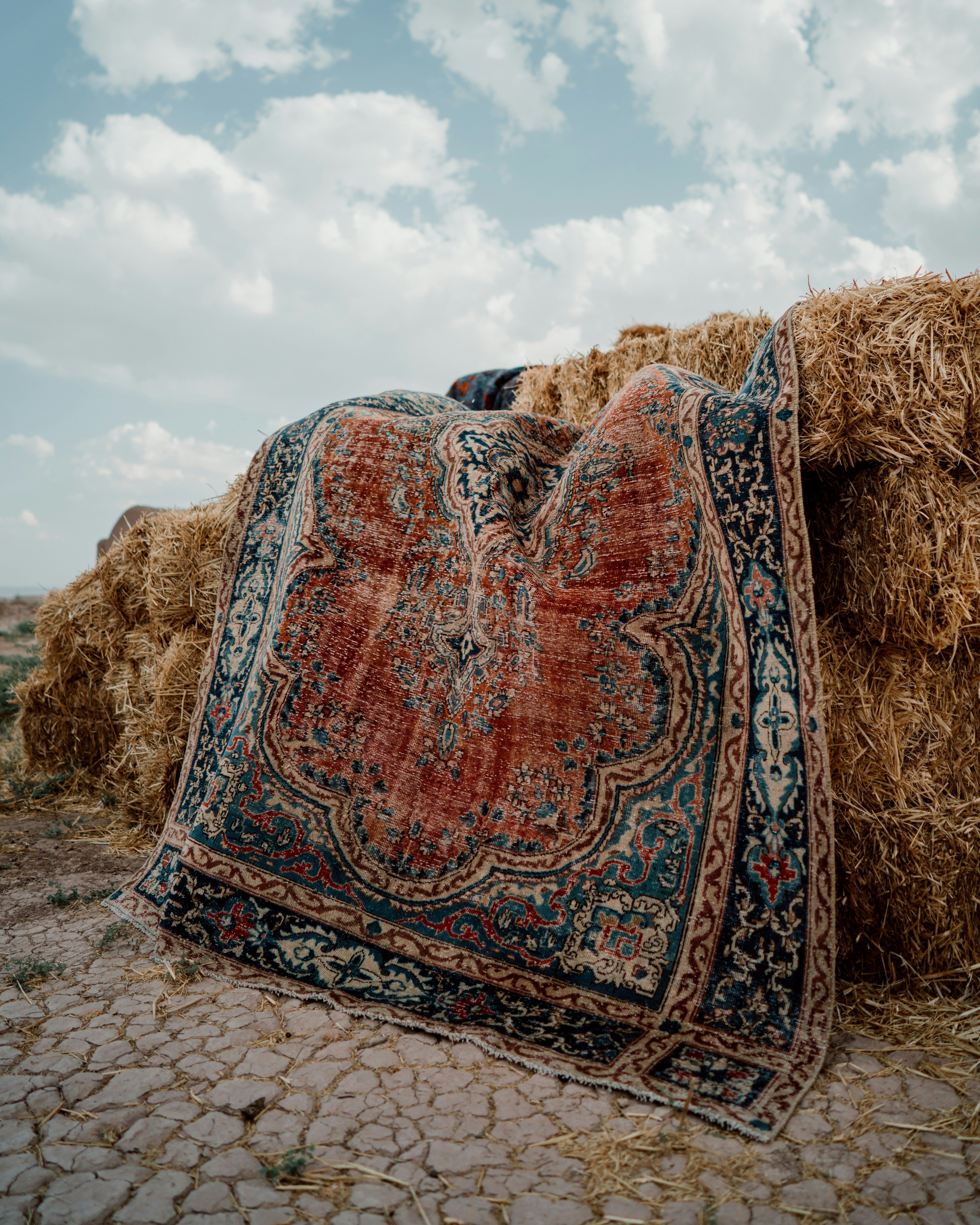 UNS hand-knotted rug — made in Pakistan