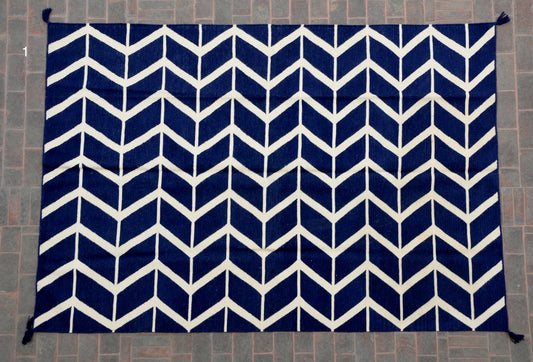 Dhurrie Patterned Wool Rugs
