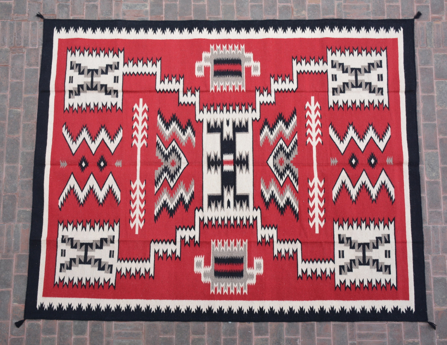 Dhurrie Patterned Wool Rugs